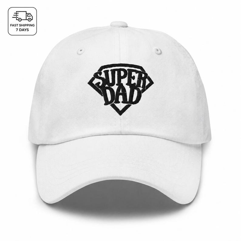 Super Dad Embroidered Hat | Father's Day Gift for Him
