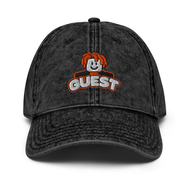 Roblox Guest Embroidered Hat | Guest 1337 Cap