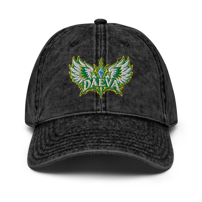 Daeva Wings Embroidered Hat | AION 2 Fantasy Cap