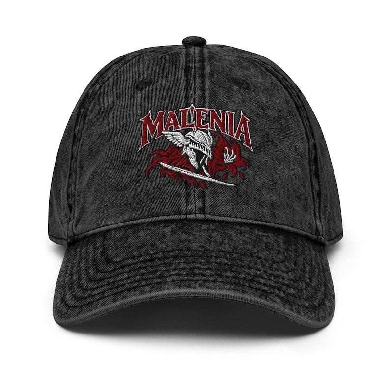Malenia Scarlet Bloom Elden Ring Embroidered Hat