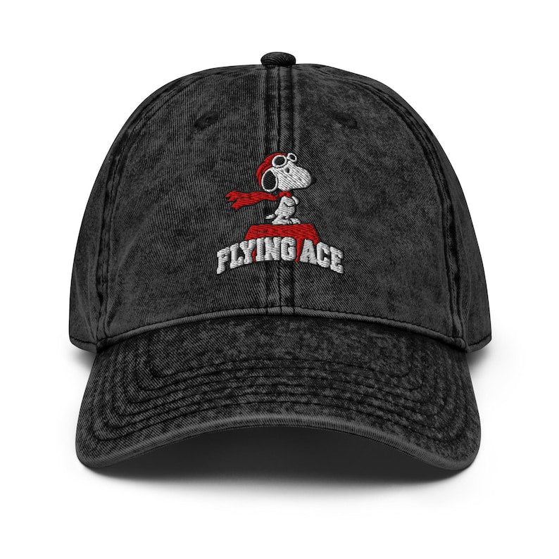 Snoopy Flying Ace Embroidered Hat
