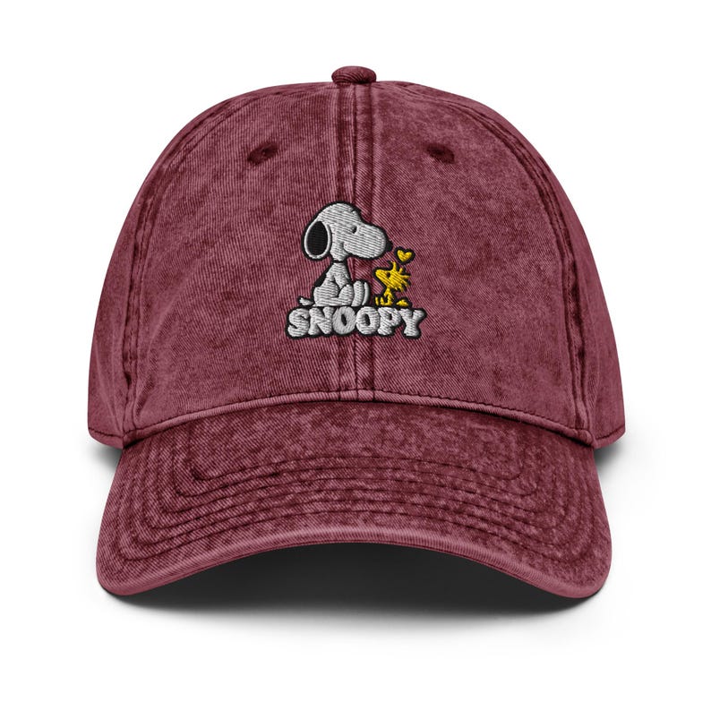 Snoopy Woodstock Embroidered Hat