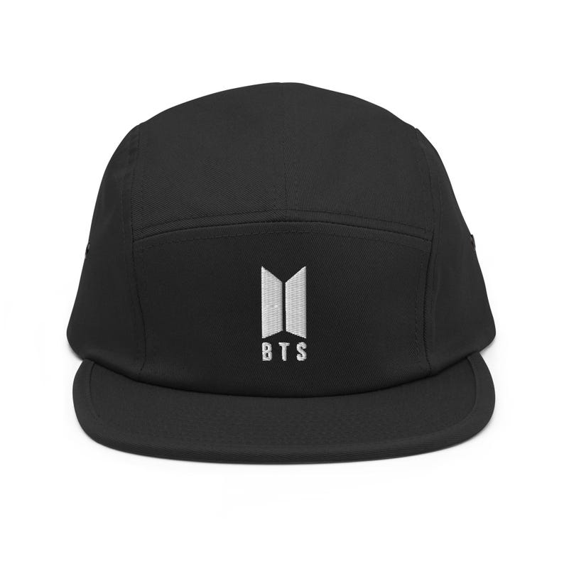 BTS Logo Army Embroidered Five Panel Cap