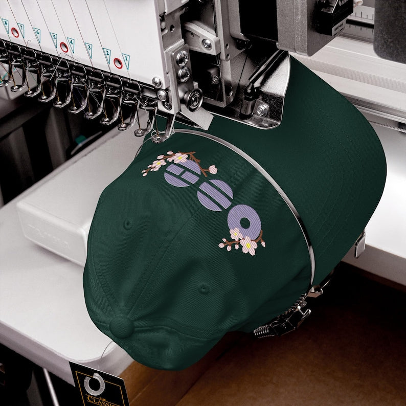 BTS-Inspired Embroidered Dad Hat | Unofficial K-Pop Fan Merch