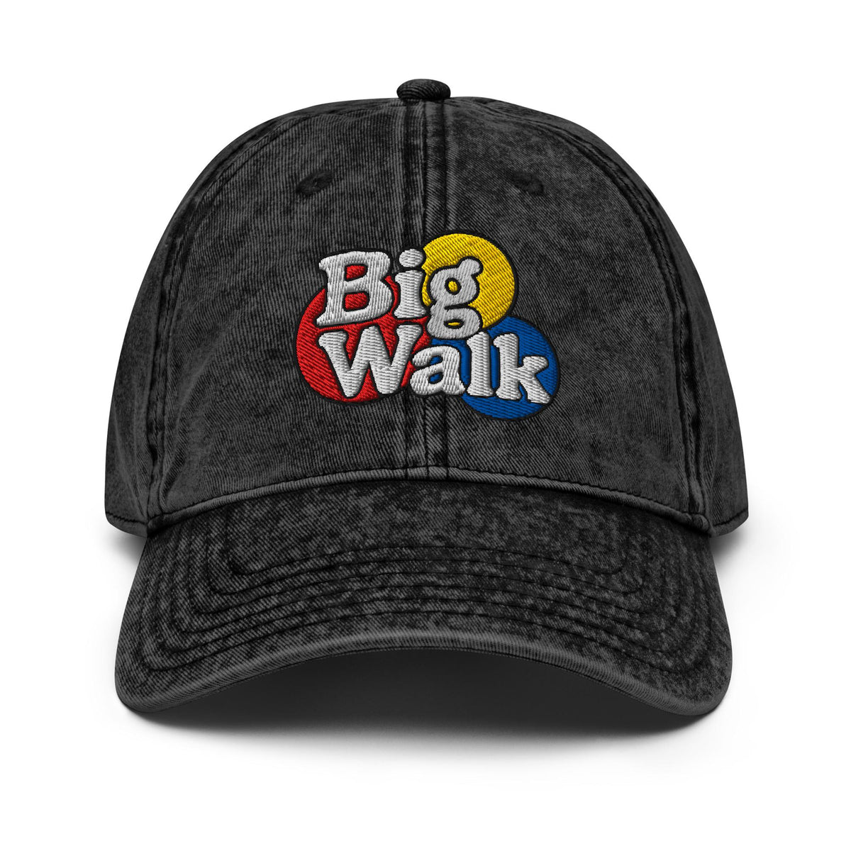 Big Walk Embroidered Vintage Cap – product view 2