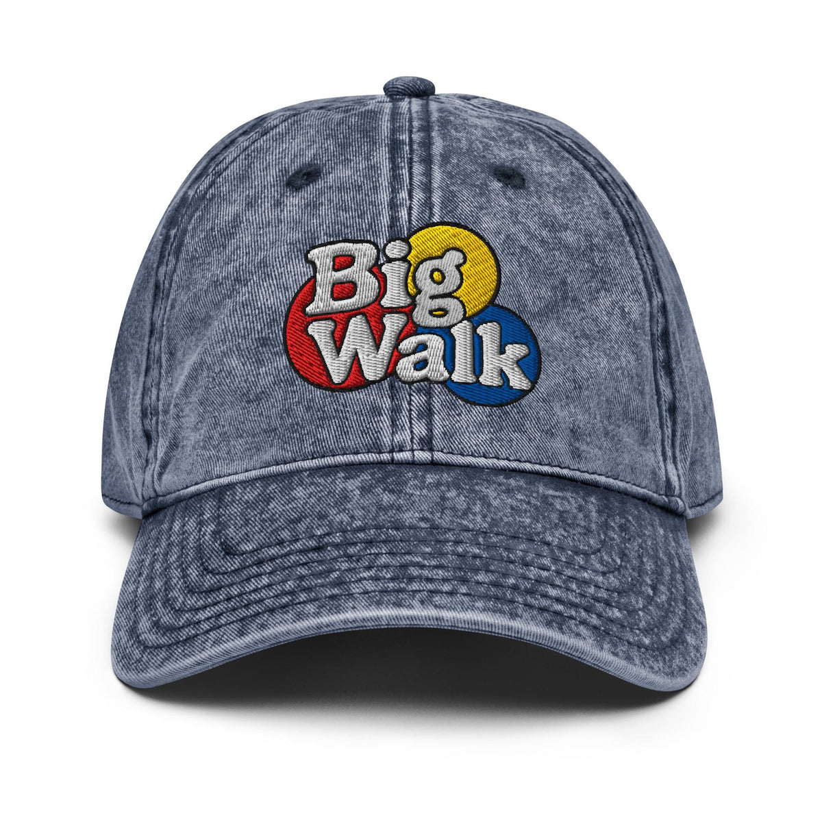 Big Walk Embroidered Vintage Cap – product view 3