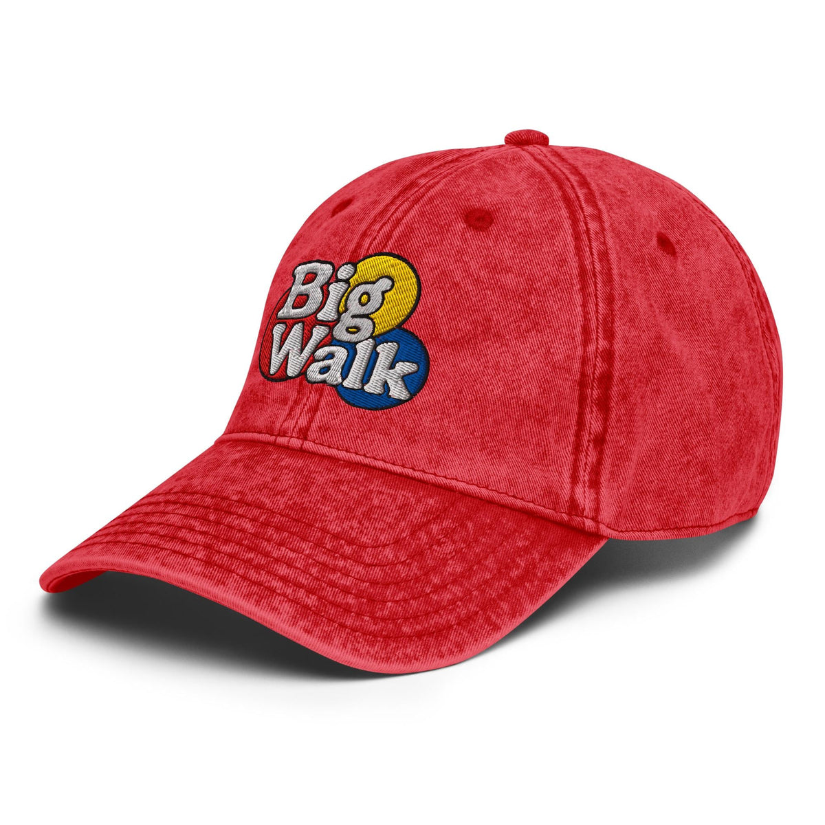 Big Walk Embroidered Vintage Cap – product view 10