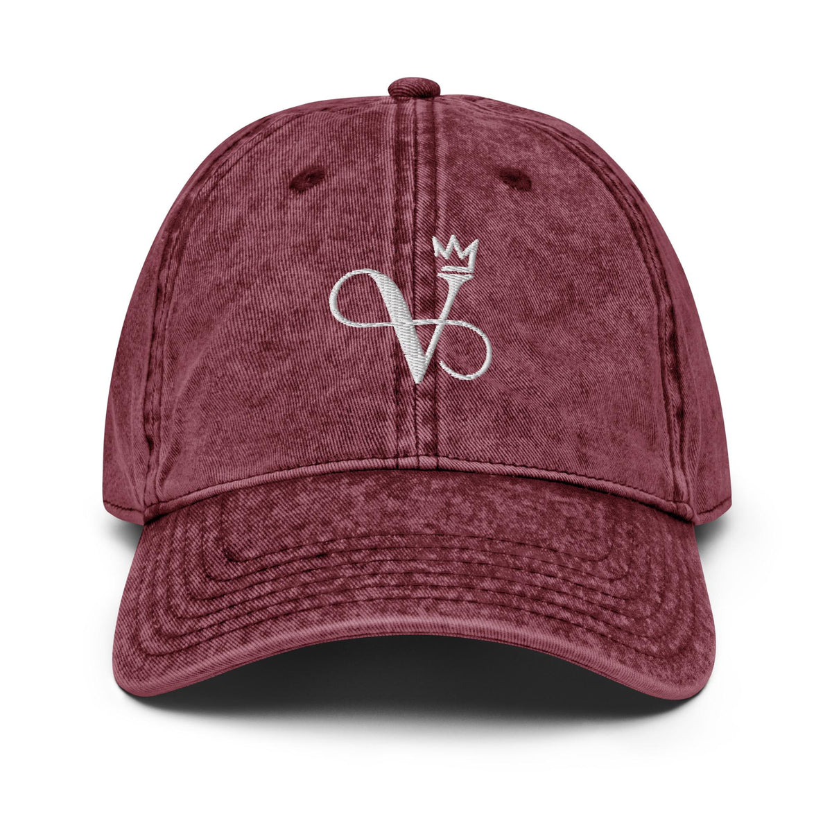 BTS V-Inspired Logo Embroidered Vintage Cap – listing photo 2