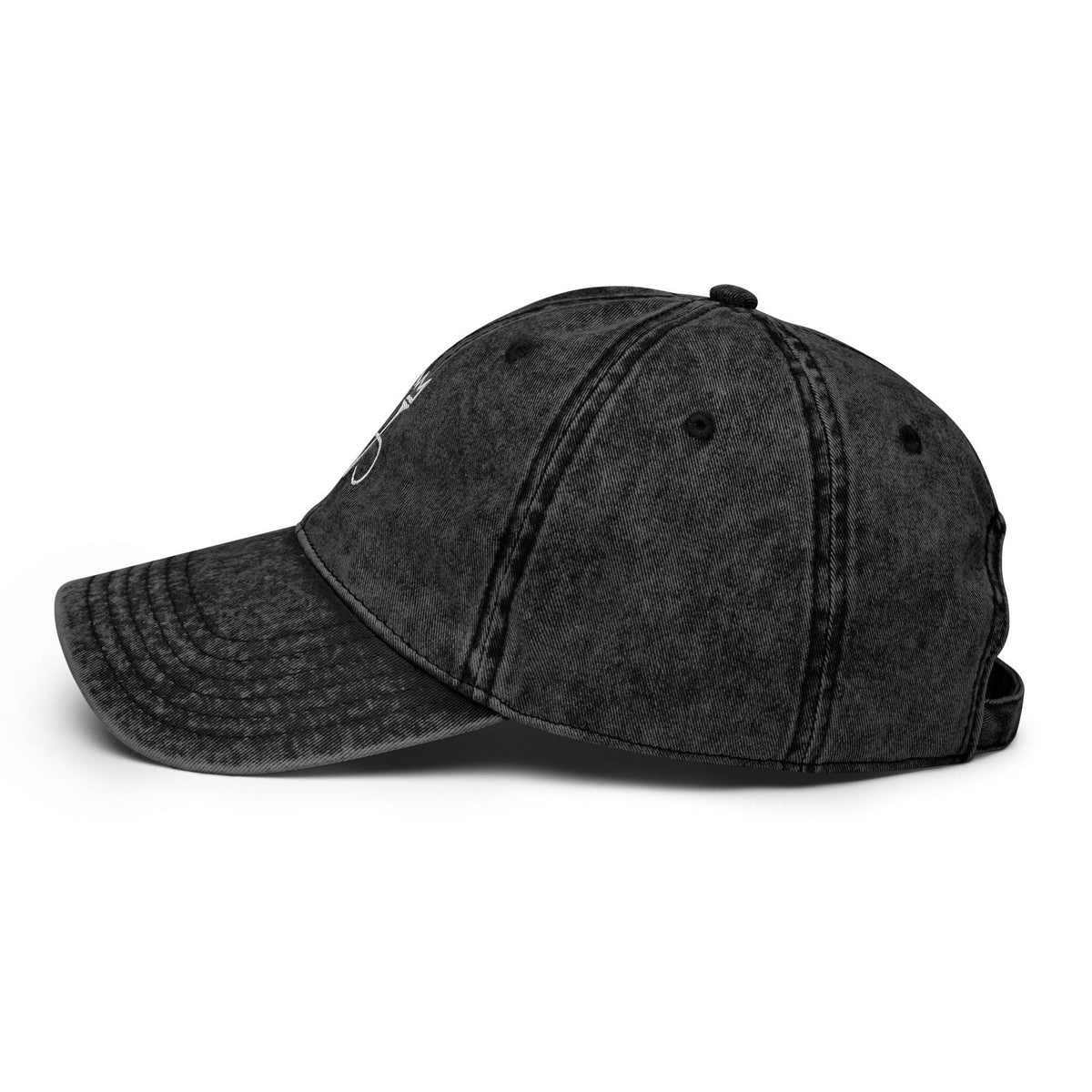 BTS V-Inspired Logo Embroidered Vintage Cap – listing photo 4