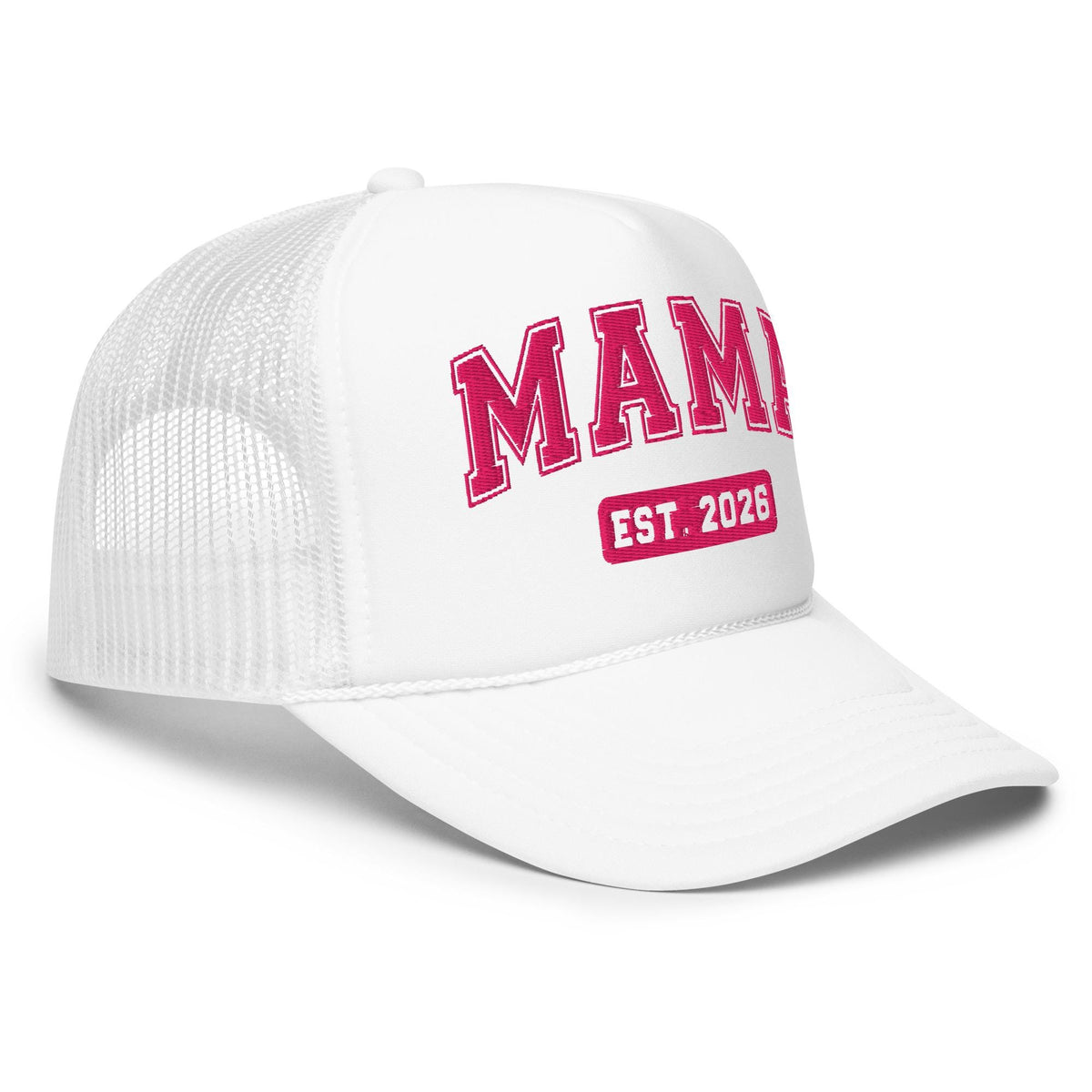Mama Est. 2026 Embroidered Trucker Hat – listing photo 5