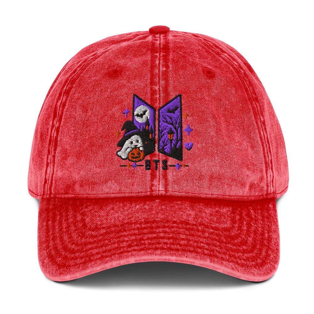 BTS X Halloween Embroidered Vintage Cap – listing photo 7