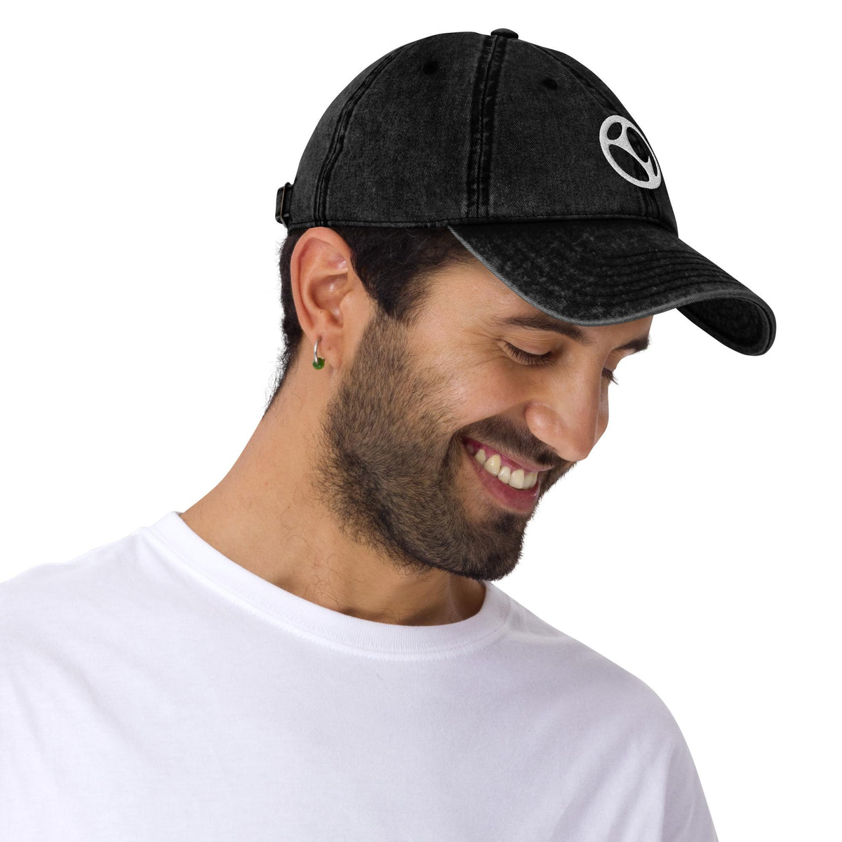 Enhypen Logo Embroidered Vintage Cap – listing photo 7