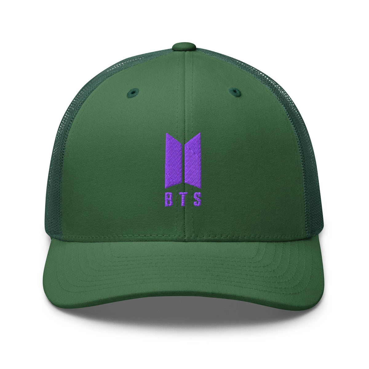 BTS Logo Army Embroidered Trucker Cap – listing photo 4