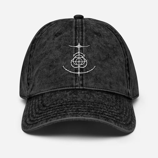 Elden Ring Embroidered Vintage Cap