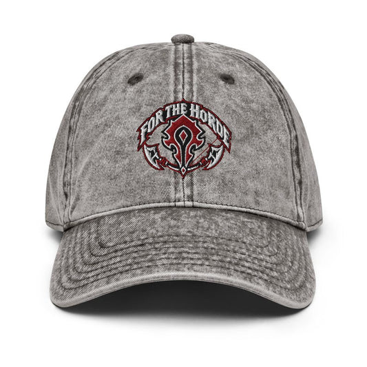 For the Horde Embroidered Hat | World of Warcraft Cap
