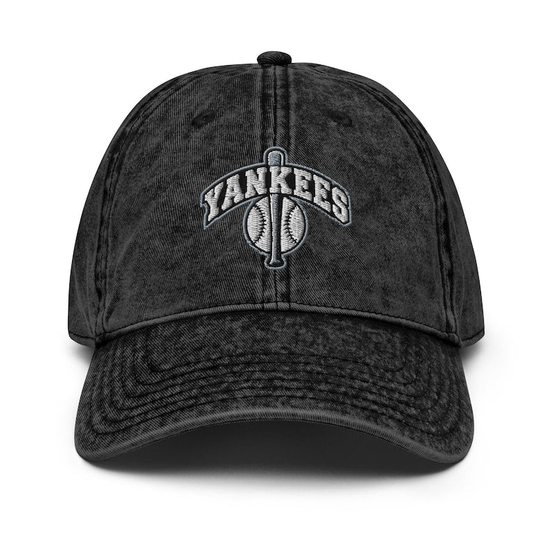 Yankees Baseball Embroidered Hat | New York Fan Cap
