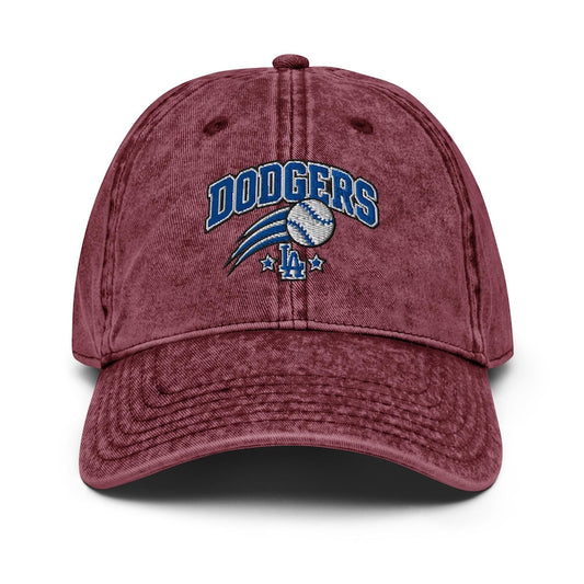 Dodgers Baseball Embroidered Hat | Los Angeles Fan Cap