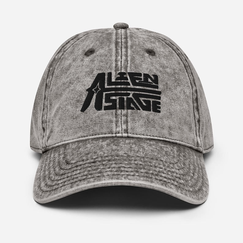 Alien Stage Embroidered Vintage Cap