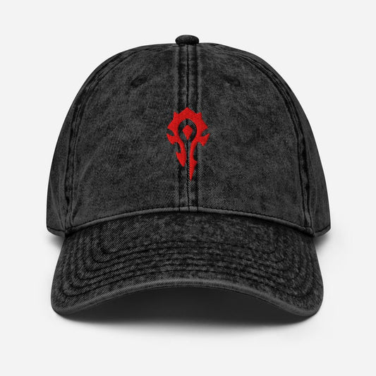 World of Warcraft Embroidered Vintage Cap