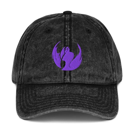 Solo Leveling Shadow Monarch Embroidered Vintage Cap | Sung Jin-Woo Anime Hat | Anime Fan Gift