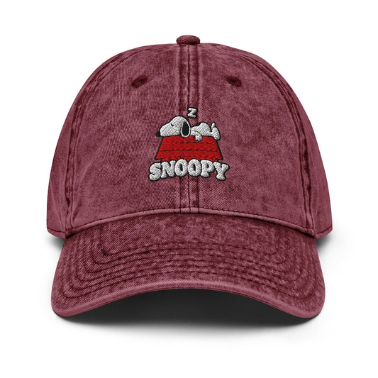 Snoopy Doghouse Embroidered Hat