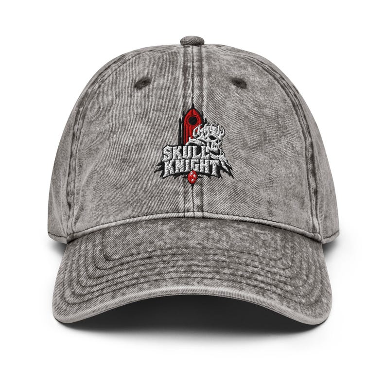 Skull Knight Berserk Embroidered Hat