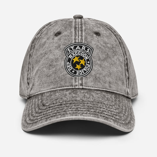 Resident Evil STARS RPD Embroidered Vintage Cap