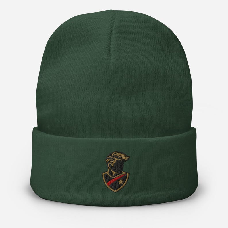 Leon Kennedy Resident Evil Embroidered Beanie
