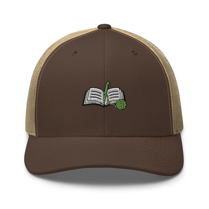 Books and Crochet Hat