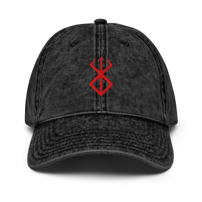 Berserk Logo Embroidered Vintage Cap