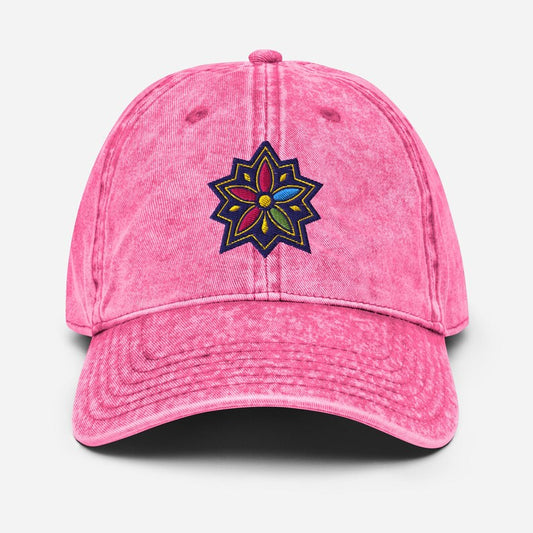 Rumi Patch Embroidered Vintage Cap