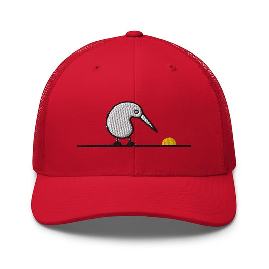 Kiwi Bird Nugget Embroidered Trucker Cap | New Zealand Animal Lover Gift Hat