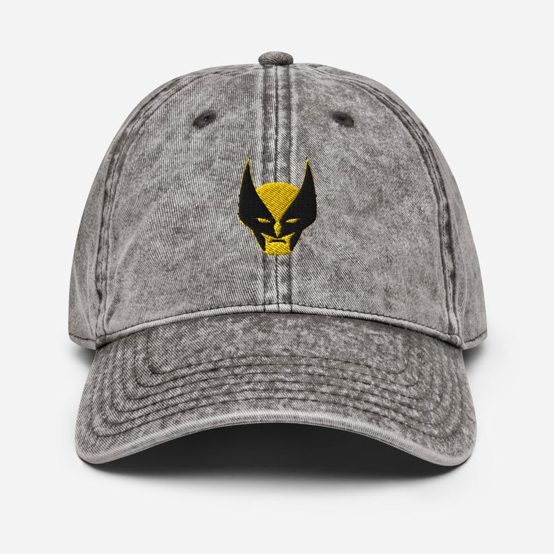 Wolverine Embroidered Vintage Cap