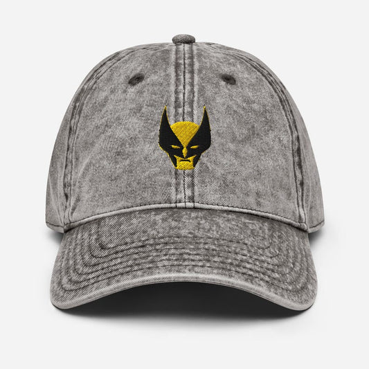 Wolverine Embroidered Vintage Cap