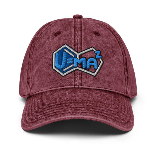 Agnes Tachyon Embroidered  Vintage Cotton Twill Cap