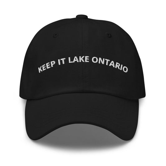keep it lake ontario  dad hat