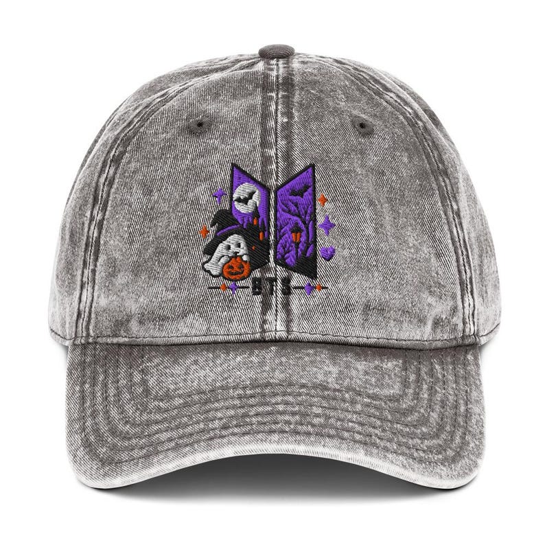 BTS X Halloween Embroidered Vintage Cap
