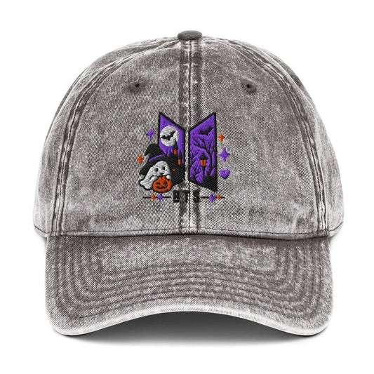 BTS X Halloween Embroidered Vintage Cap