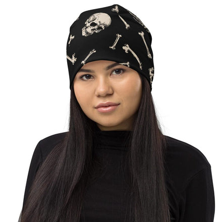 Halloween Skull Cap