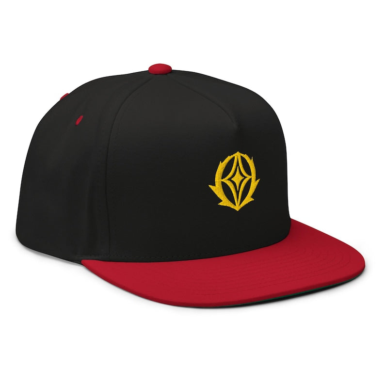 Gold Ship-Inspired Flat Bill Cap | Unofficial Uma Musume Anime Fan Gift