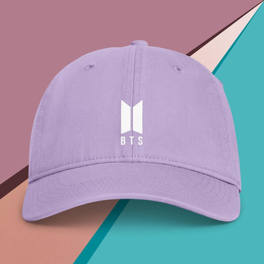 BTS-Inspired Purple Cap | DTF Print Design | Unofficial K-Pop Merch | Ships to US Only
