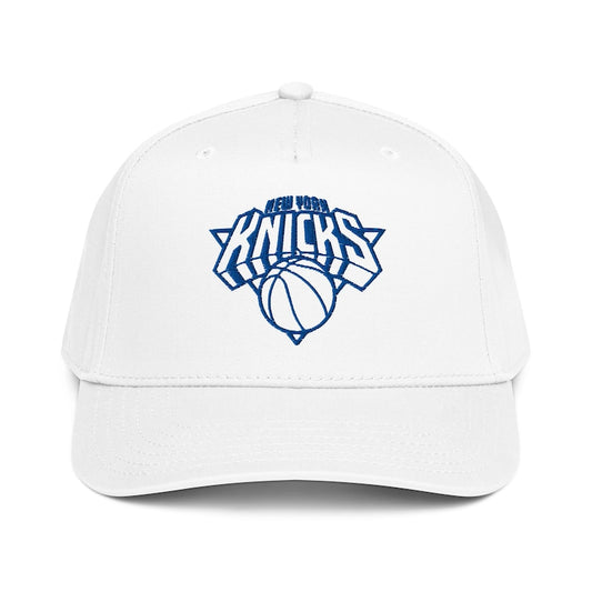 New York Knicks Embroidered 5 Panel Cap | Streetwear Basketball Snapback Hat