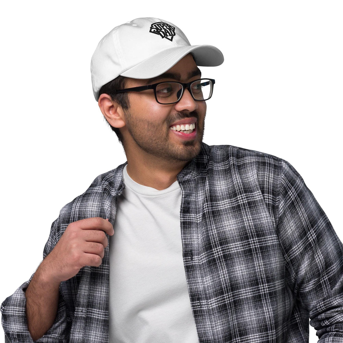 Super Dad Embroidered Hat – product view 4