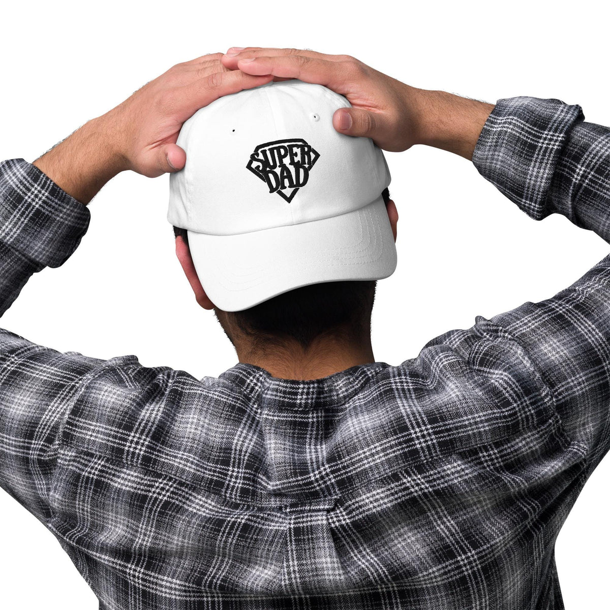 Super Dad Embroidered Hat – product view 5