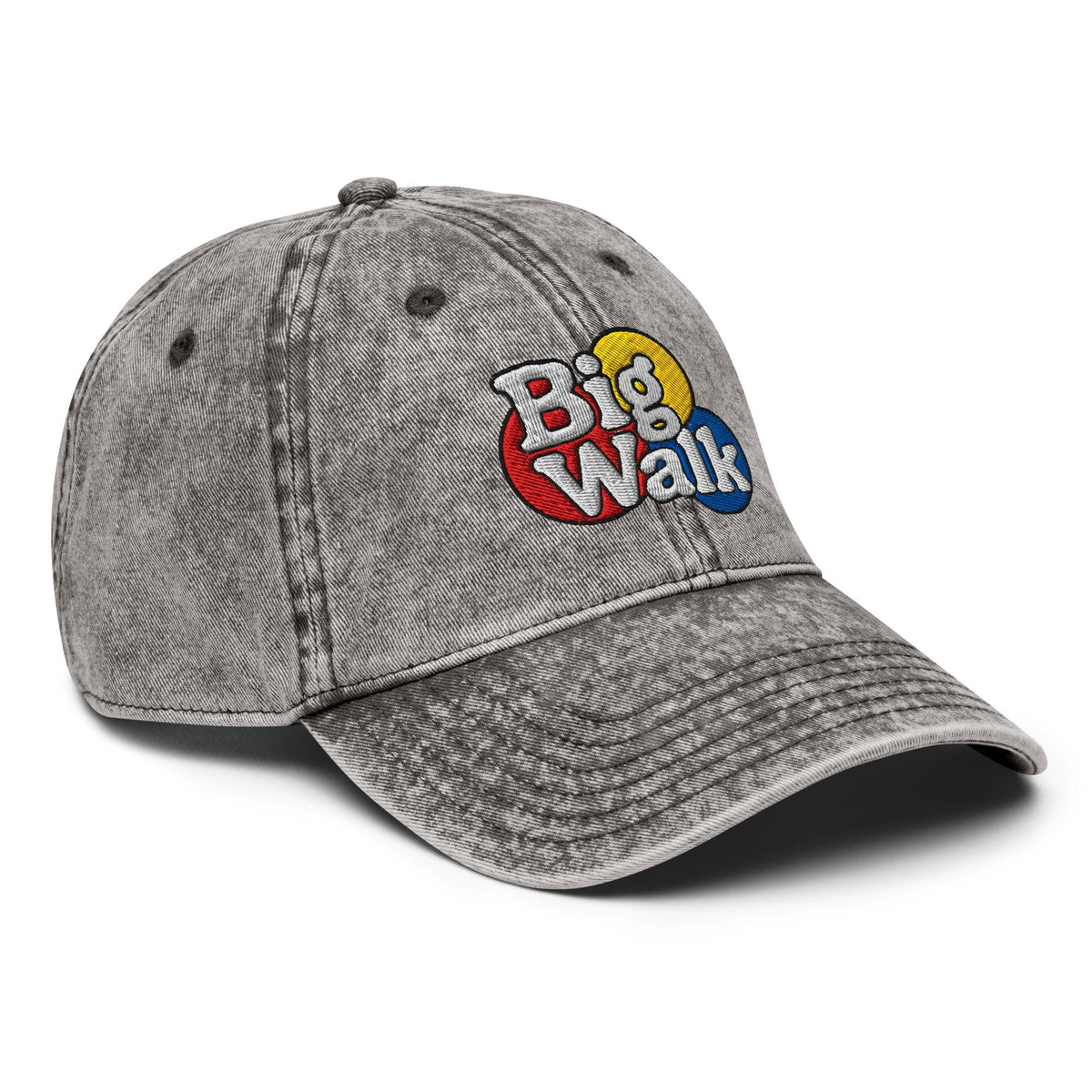 Big Walk Embroidered Vintage Cap – product view 5