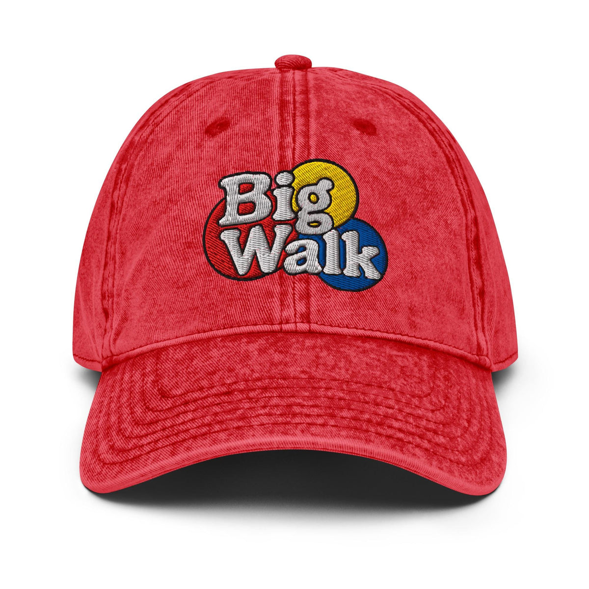 Big Walk Embroidered Vintage Cap – product view 7