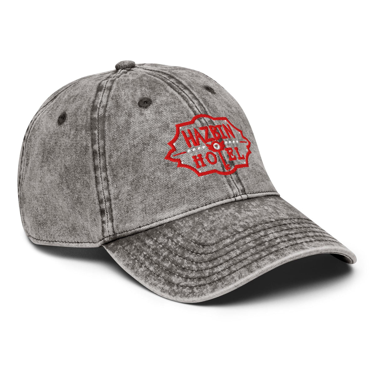 Hazbin Hotel Embroidered Vintage Cap – product view 6