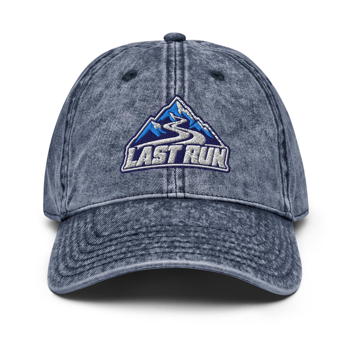 Snow Run Embroidered Hat – product view 3
