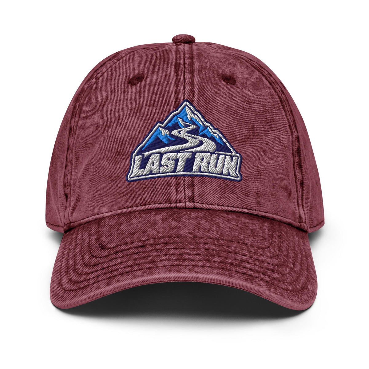 Snow Run Embroidered Hat – product view 2