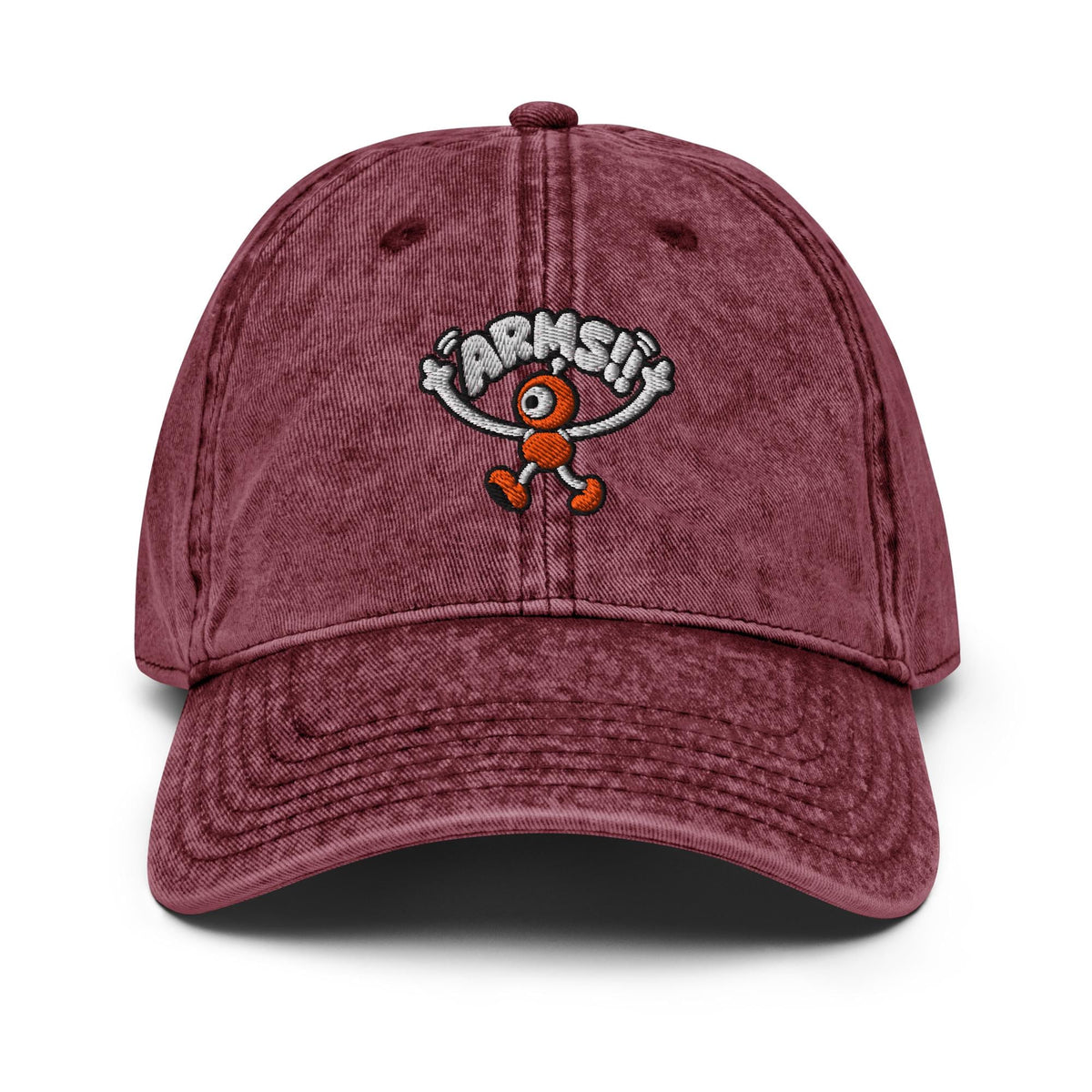 Big Walk Arms Embroidered Hat – product view 3